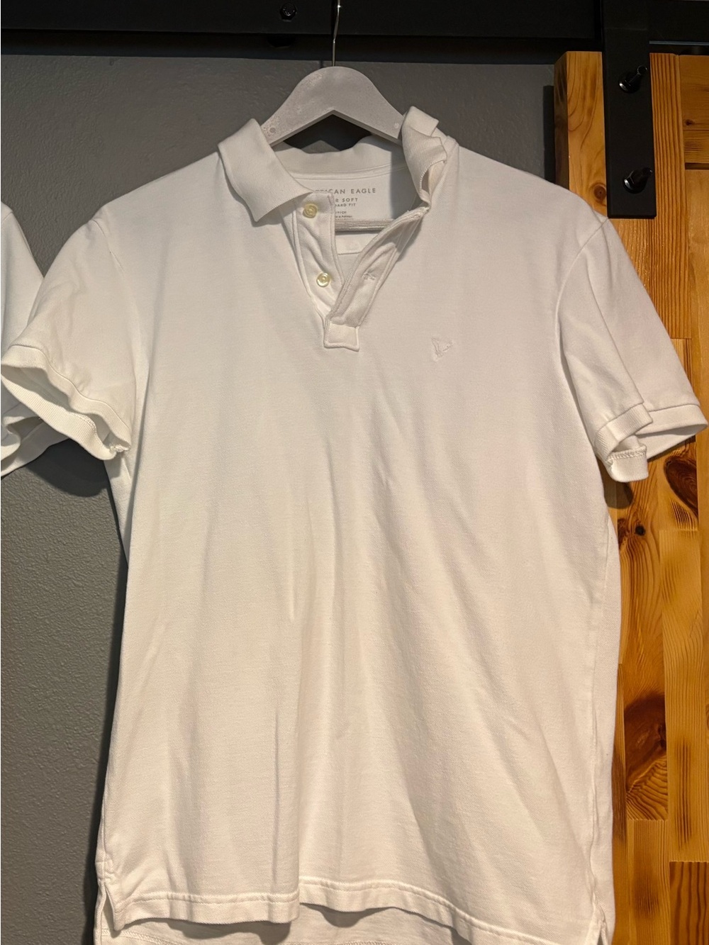 American Eagle Outfitters White Men's Polo